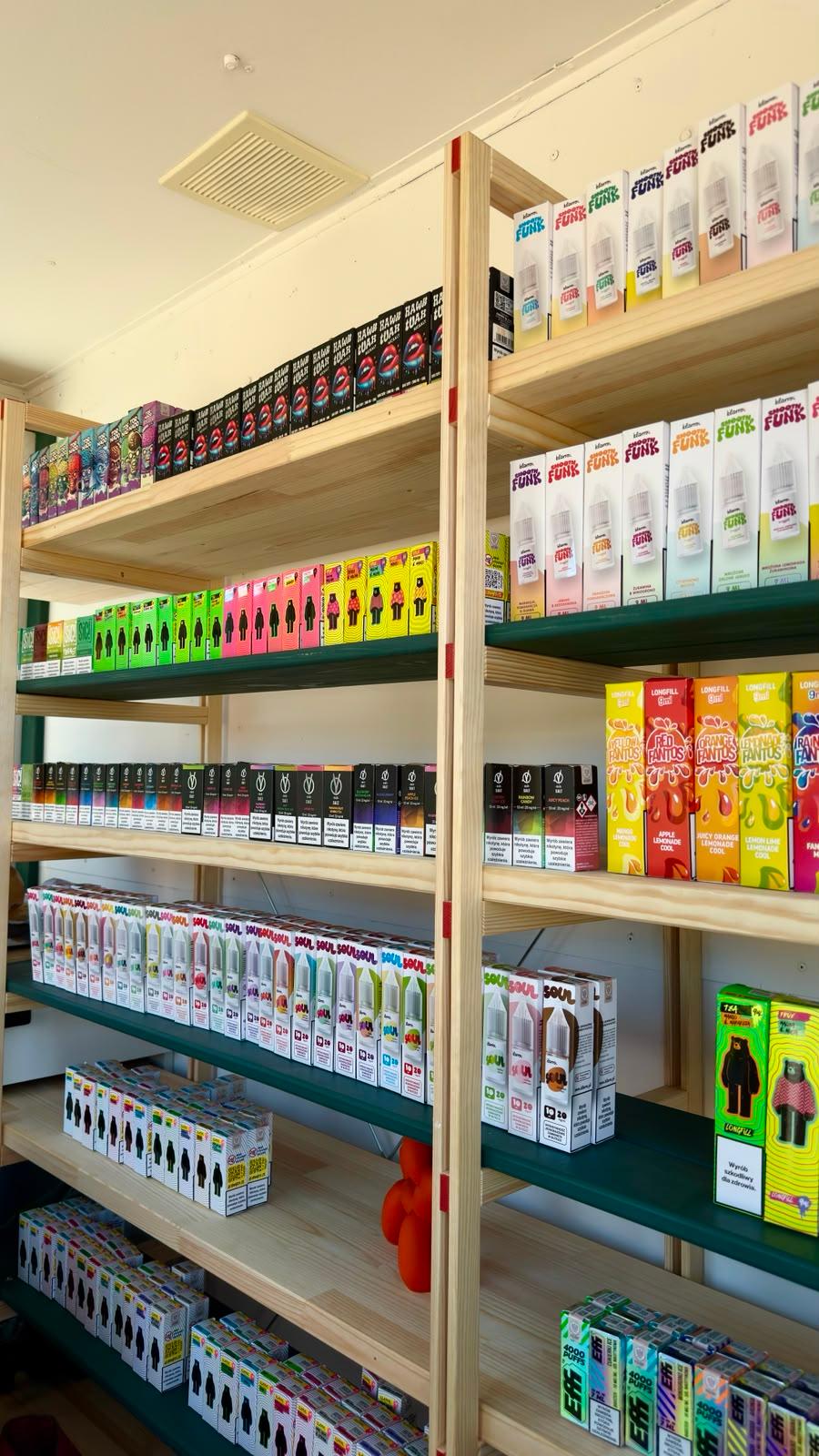 Liquidy Buch - Vape Kiosk Plewiska ul. Grunwaldzka 499/3 62-064 Plewiska