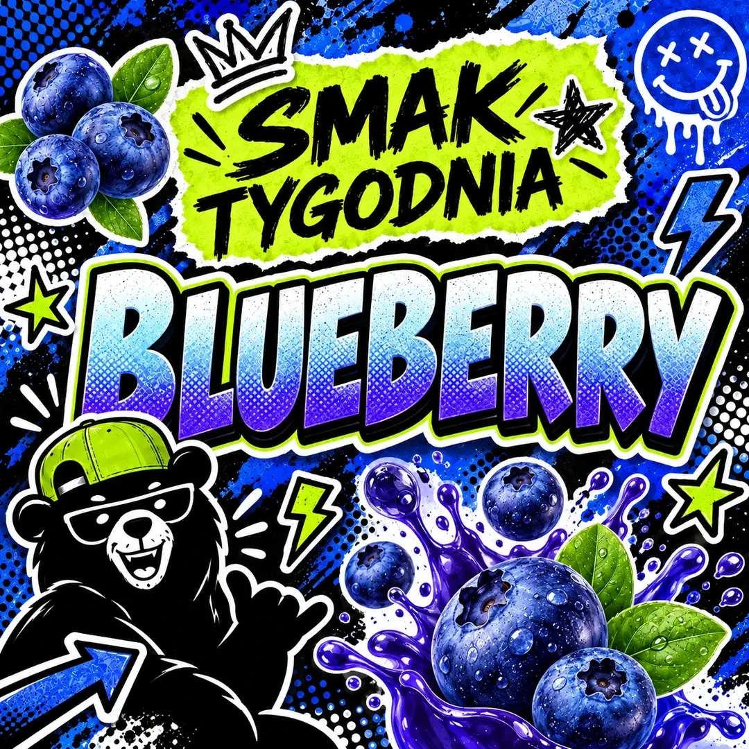 Blueberry – smak tygodnia w Buch - Vape Kiosk Plewiska