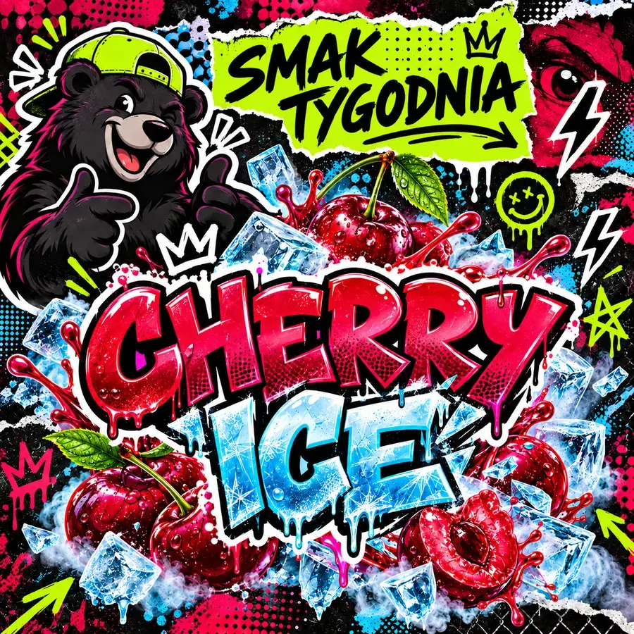 Cherry Ice – smak tygodnia w Buch - Vape Kiosk Plewiska (Vape Shop Gmina Komorniki)