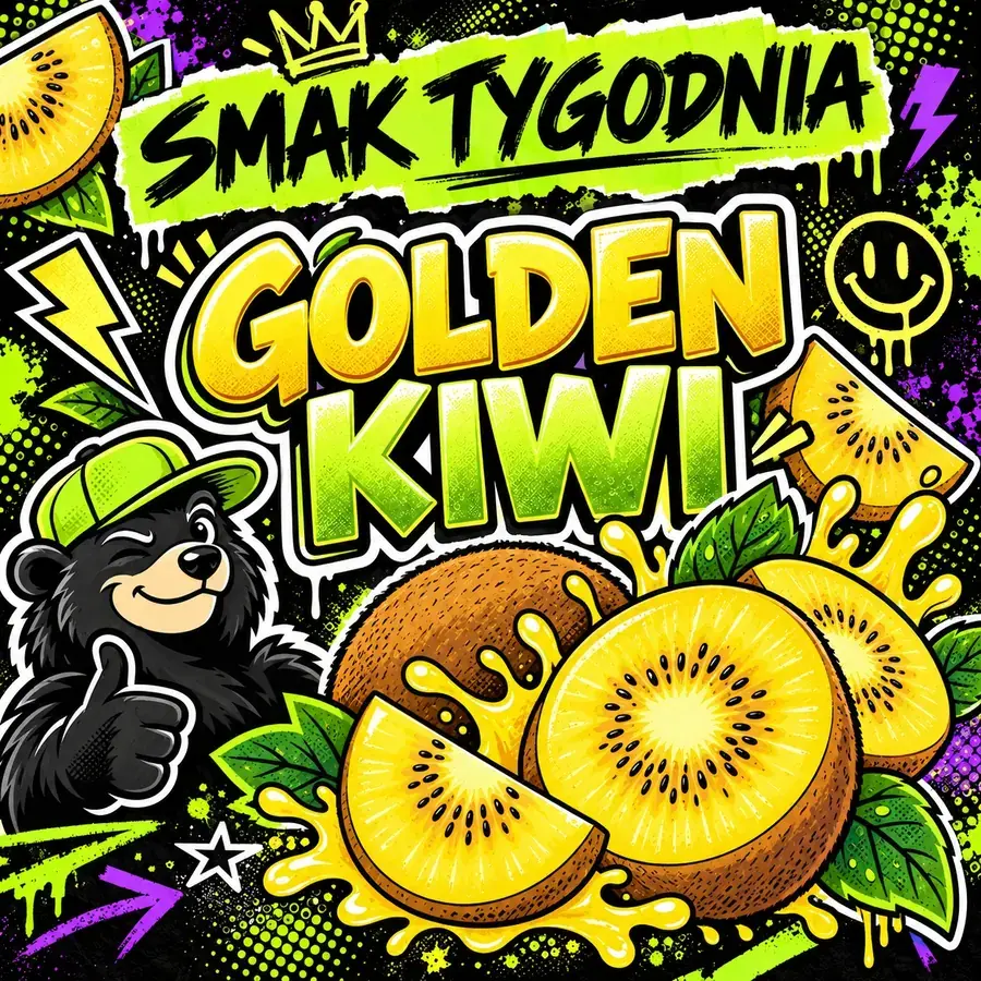 Golden Kiwi – smak tygodnia w Buch - Vape Kiosk Plewiska
